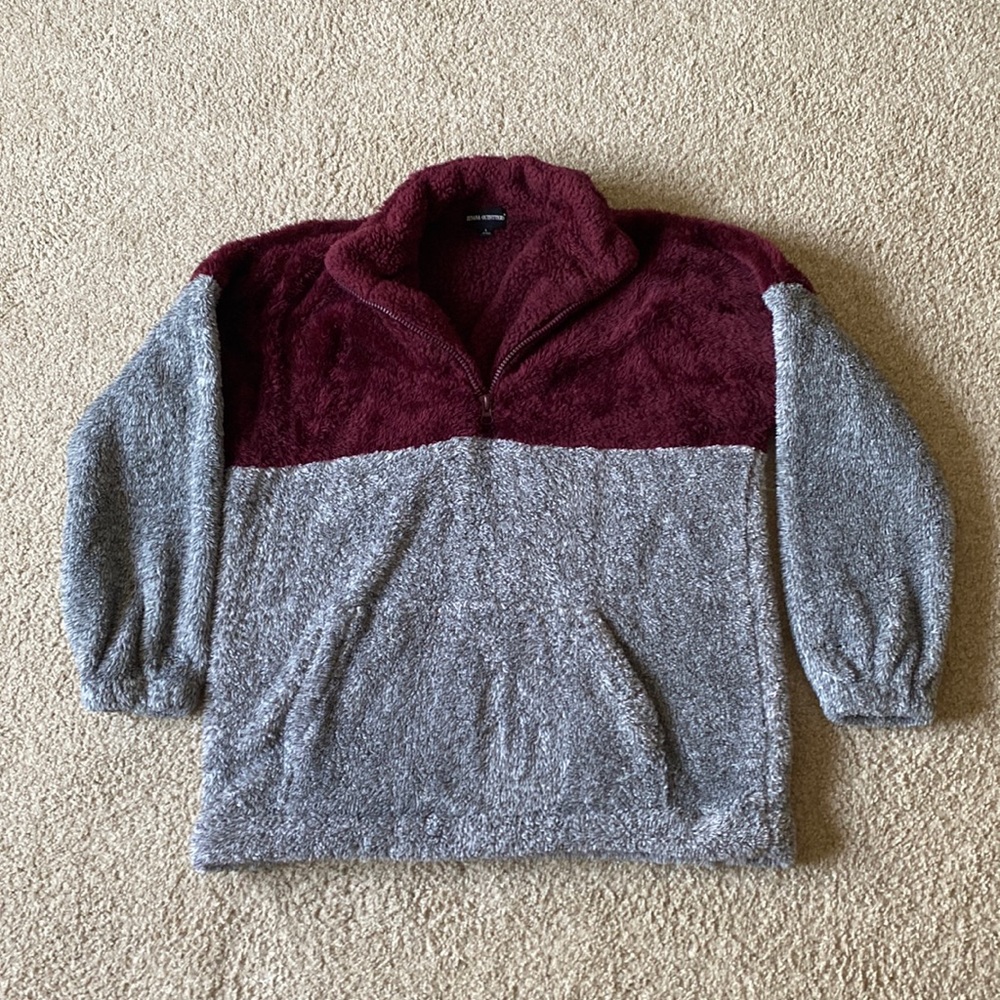 Fuzzy pullover